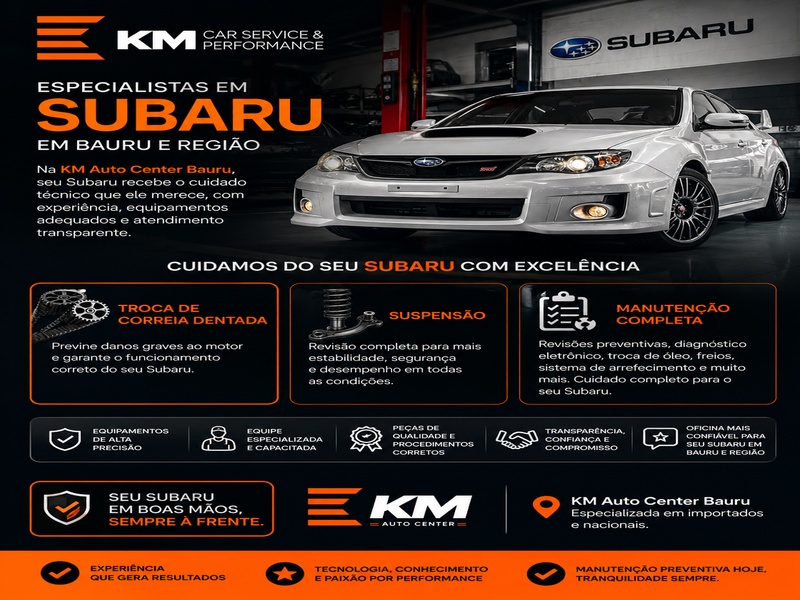KM Car Service - Diagnóstico eletrônico